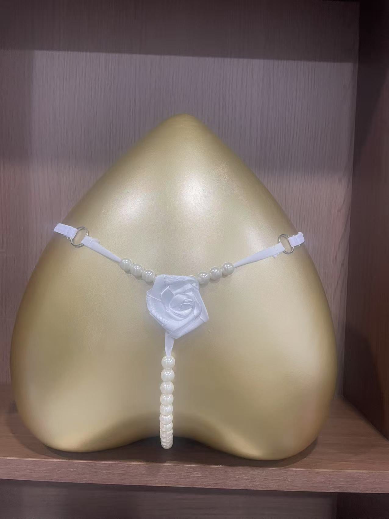 Sexy panties thong low-rise open-crotch transparent T-back